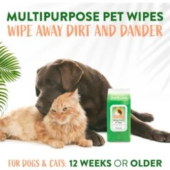 TropiClean Papaya & Coconut Luxury 2-in-1 Pet Wipes 13 TropiClean Papaya & Coconut Luxury 2-in-1 Pet Wipes -Pet Wellness 367118 PT4. AC SS1800 V1683063667