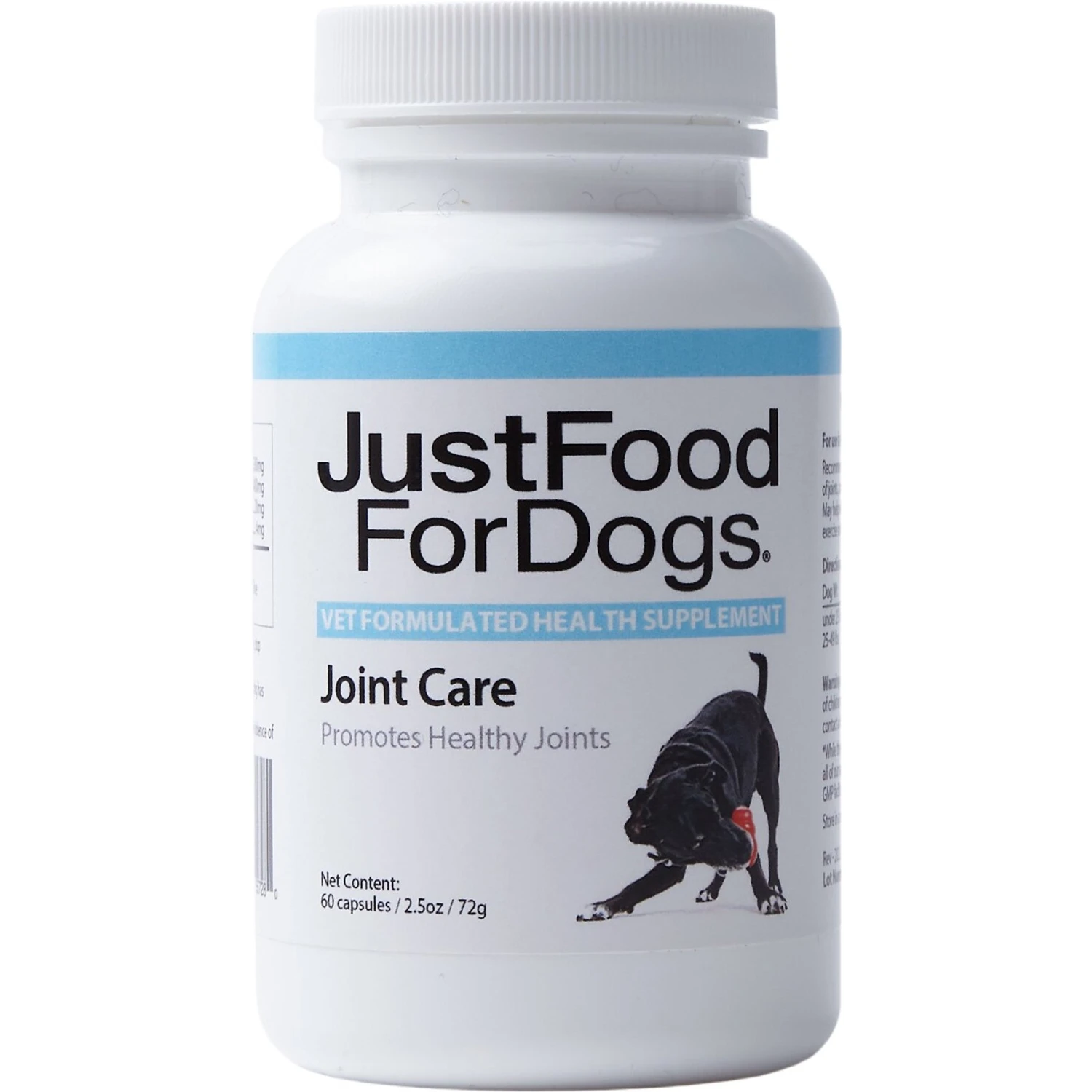JustFoodForDogs Joint Care Capsule Joint Supplement For Dogs, 60 Count 1 JustFoodForDogs Joint Care Capsule Joint Supplement For Dogs, 60 Count