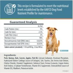 JustFoodForDogs Joint & Skin Support Recipe Frozen Human-Grade Fresh Dog Food -Pet Wellness 368117 PT6. AC SS1800 V1675356896