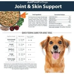 JustFoodForDogs Joint & Skin Support Recipe Frozen Human-Grade Fresh Dog Food -Pet Wellness 368117 PT7. AC SS1800 V1675356891
