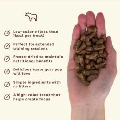 Pupford Beef Liver Training Freeze-Dried Dog Treats -Pet Wellness 368260 PT2. AC SS1800 V1677594561