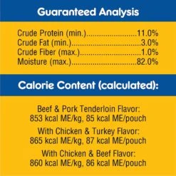Pedigree High Protein Variety Pack Adult Dog Wet Food Pouches -Pet Wellness 369030 PT6. AC SS1800 V1645130185