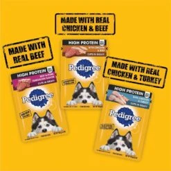 Pedigree High Protein Variety Pack Adult Dog Wet Food Pouches -Pet Wellness 369030 PT8. AC SS1800 V1645127189