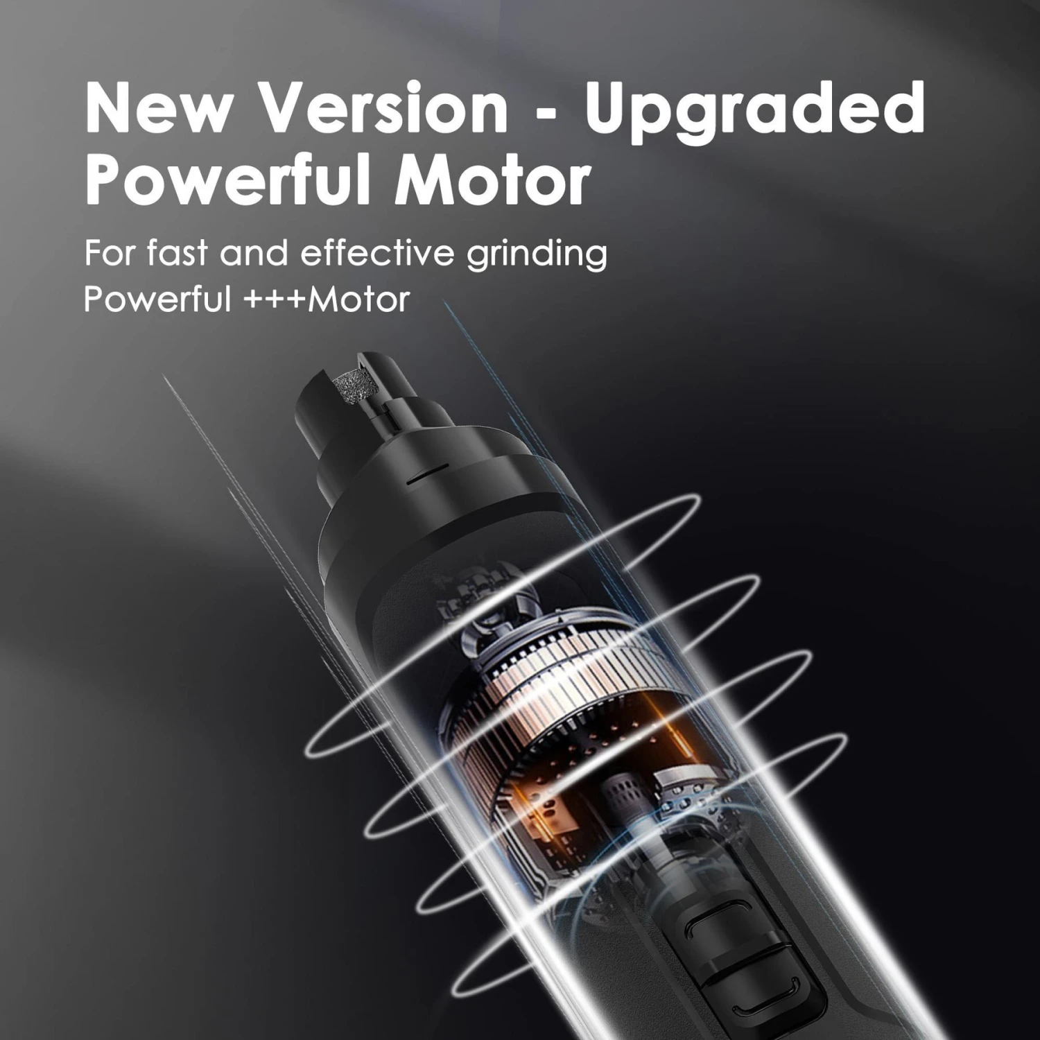 Casfuy 2 LED Light Grooming Dog & Cat Paw Nail Grinder 3 Casfuy 2 LED Light Grooming Dog & Cat Paw Nail Grinder - Image 3