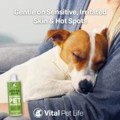Vital Pet Life Oatmeal & Aloe Dog Shampoo, 16-oz -Pet Wellness 369340 PT7. AC SS1800 V1646948238