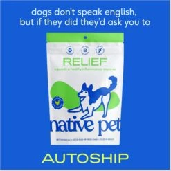 Native Pet Relief Chicken Soft Chew To Support Joint Tenderness Dog Supplement -Pet Wellness 369813 PT8. AC SS1800 V1688412660