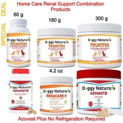 Pet Health Pharma Azovast Plus Capsule Kidney Supplement For Dogs & Cats, 120 Count -Pet Wellness 369978 PT8. AC SS1800 V1672328950
