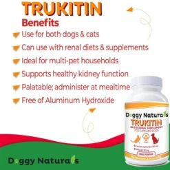 Pet Health Pharma Trukitin Powder Kidney Supplement For Dogs & Cats -Pet Wellness 369982 PT4. AC SS1800 V1672328220