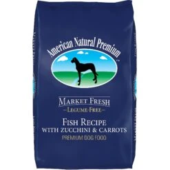 American Natural Premium Market Fresh Fish Recipe With Zucchini & Carrots Dry Dog Food
