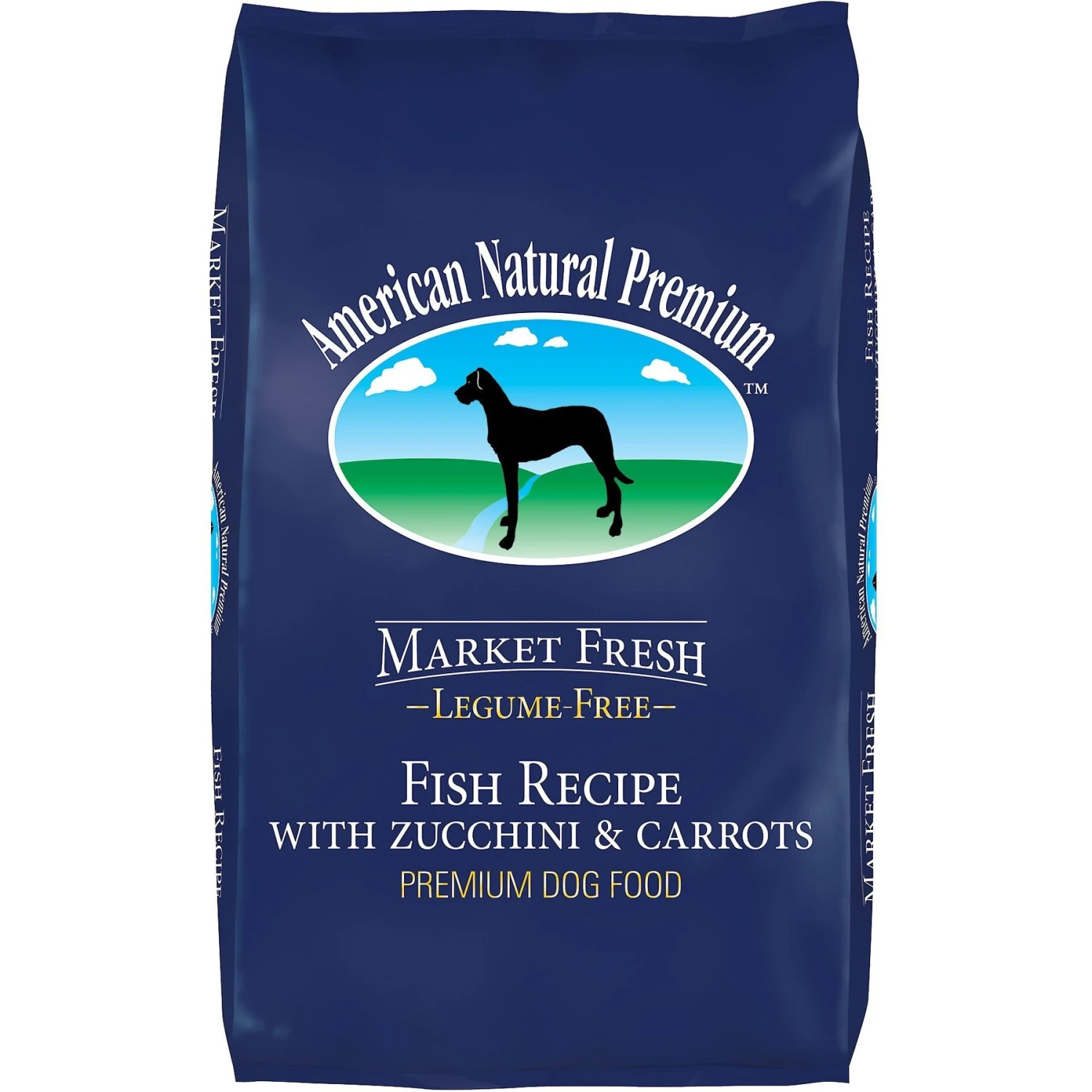 American Natural Premium Market Fresh Fish Recipe With Zucchini & Carrots Dry Dog Food 1 American Natural Premium Market Fresh Fish Recipe With Zucchini & Carrots Dry Dog Food