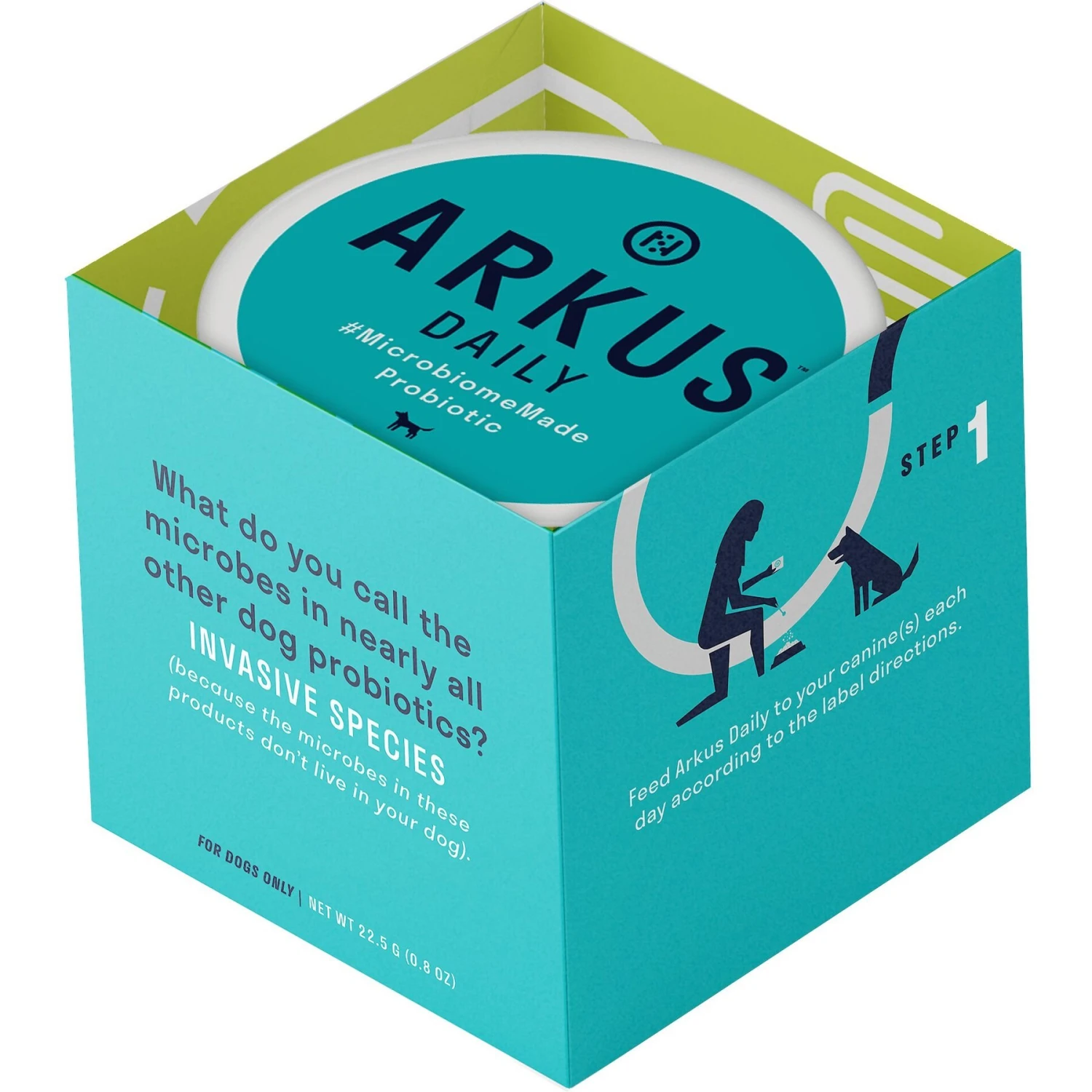 Arkus Daily All-Natural Probiotic Digestive Dog Health Supplement, 0.8-oz Jar 3 Arkus Daily All-Natural Probiotic Digestive Dog Health Supplement, 0.8-oz Jar - Image 3