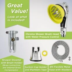 Wondurdog Deluxe Indoor Dog & Cat Washing Shower Kit 13 Wondurdog Deluxe Indoor Dog & Cat Washing Shower Kit -Pet Wellness 370809 PT6. AC SS1800 V1647985307