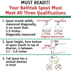 Wondurdog Deluxe Bathtub Spout Dog & Cat Wash Kit -Pet Wellness 370811 PT2. AC SS1800 V1657657490