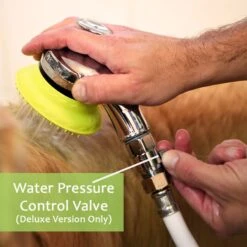 Wondurdog Deluxe Bathtub Spout Dog & Cat Wash Kit -Pet Wellness 370811 PT4. AC SS1800 V1652302289