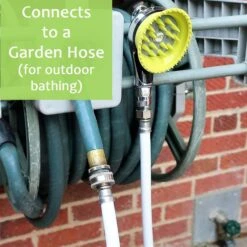 Wondurdog Deluxe Bathtub Spout Dog & Cat Wash Kit -Pet Wellness 370811 PT6. AC SS1800 V1652302287