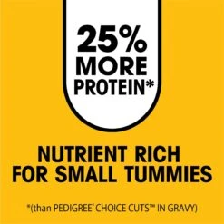 Pedigree Tender Bites In Gravy, Chicken & Vegetable Flavor Adult Canned Wet Dog Food -Pet Wellness 371171 PT4. AC SS1800 V1646347348