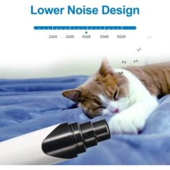 Casfuy Rechargeable Small Dog & Cat Nail Grinder, White -Pet Wellness 371989 PT2. AC SS1800 V1657657493