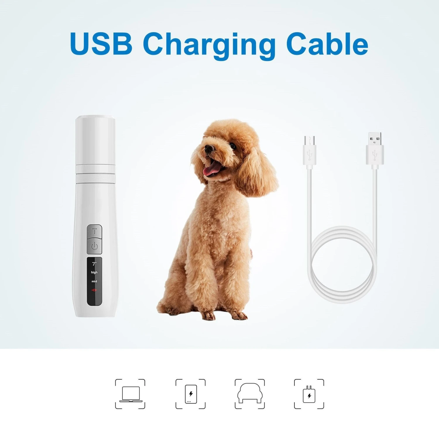 Casfuy Paw Care Small Pet Nail Grinder 6 Casfuy Paw Care Small Pet Nail Grinder - Image 6