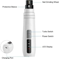 Casfuy Paw Care Small Pet Nail Grinder 13 Casfuy Paw Care Small Pet Nail Grinder -Pet Wellness 371991 PT6. AC SS1800 V1657657494