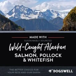 Dogswell Wild Alaskan Salmon Oil Dog Supplement -Pet Wellness 373049 PT4. AC SS1800 V1684837225