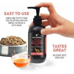 Dogswell Wild Alaskan Salmon Oil Dog Supplement -Pet Wellness 373049 PT8. AC SS1800 V1684837281