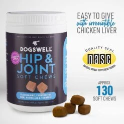 Dogswell Hip & Joint Chicken Liver Flavored Soft Chew Joint Supplement For Dogs 11 Dogswell Hip & Joint Chicken Liver Flavored Soft Chew Joint Supplement For Dogs -Pet Wellness 373052 PT2. AC SS1800 V1657657613