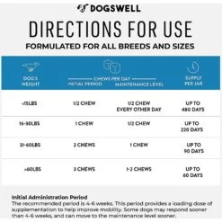 Dogswell Hip & Joint Chicken Liver Flavored Soft Chew Joint Supplement For Dogs 14 Dogswell Hip & Joint Chicken Liver Flavored Soft Chew Joint Supplement For Dogs -Pet Wellness 373052 PT5. AC SS1800 V1651506107