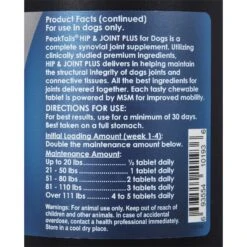 PeakTails Arthrix Hip & Joint Plus Dog Supplement 10 PeakTails Arthrix Hip & Joint Plus Dog Supplement -Pet Wellness 373058 PT4. AC SS1800 V1648503397