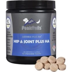 PeakTails Arthrix Hip & Joint Plus HA Dog Supplement