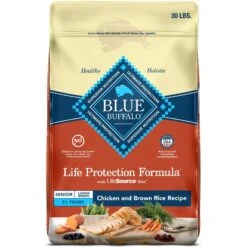 Blue Buffalo Life Protection Formula Large Breed Senior Chicken & Brown Rice Recipe Dry Dog Food
