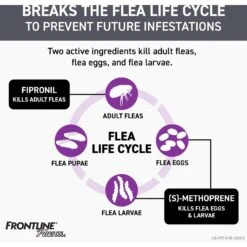 Frontline Plus Flea & Tick Spot Treatment For Medium Dogs, 23-44 Lbs -Pet Wellness 47490 PT3. AC SS1800 V1700247330