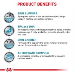 Royal Canin Veterinary Diet Adult Skin Support Dry Dog Food -Pet Wellness 48773 PT4. AC SS1800 V1692391042