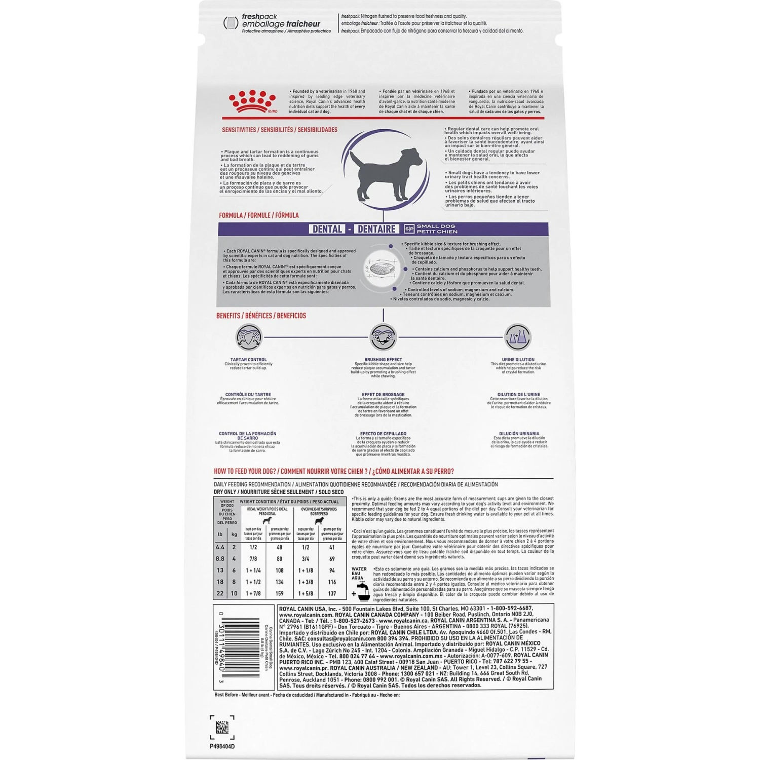Royal Canin Veterinary Diet Adult Dental Small Breed Dry Dog Food 2 Royal Canin Veterinary Diet Adult Dental Small Breed Dry Dog Food - Image 2