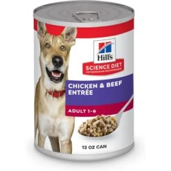 Hill's Science Diet Adult Chicken& Beef Entree Canned Dog Food