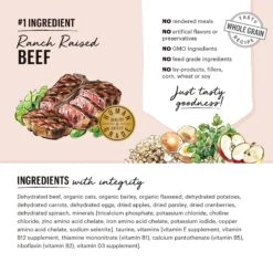 The Honest Kitchen Whole Grain Beef Recipe Dehydrated Dog Food 11 The Honest Kitchen Whole Grain Beef Recipe Dehydrated Dog Food -Pet Wellness 49095 PT2. AC SS1800 V1659908240