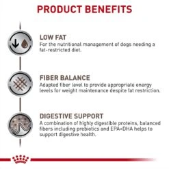 Royal Canin Veterinary Diet Adult Gastrointestinal Low Fat Dry Dog Food -Pet Wellness 49952 PT3. AC SS1800 V1691702144