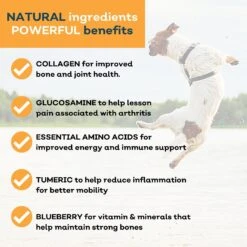 MYOS Muscle & Mobility Collagen Chews Dog Supplement, 180-g -Pet Wellness 503070 PT4. AC SS1800 V1649888203