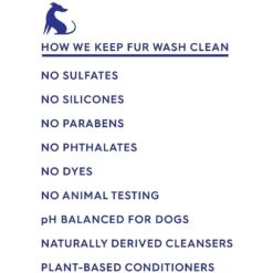 Rowan Fur Wash Dog Shampoo, Coconut Scent, 12-oz Bottle -Pet Wellness 503166 PT5. AC SS1800 V1647984100