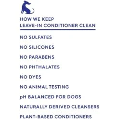 Rowan Leave-In Dog Conditioner, Coconut Scent, 4-oz Bottle -Pet Wellness 503262 PT4. AC SS1800 V1647985047