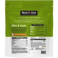 Nutri-Vet Hemp Peanut Butter & Honey Flavor Skin & Coat Soft Chew Supplement For Adult Dogs, 12.7-oz -Pet Wellness 503694 PT8. AC SS1800 V1648077082