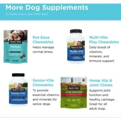 Nutri-Vet Hemp Peanut Butter & Honey Flavor Calming Soft Chew Supplement For Adult Dogs, 12.7-oz -Pet Wellness 503718 PT5. AC SS1800 V1648072961