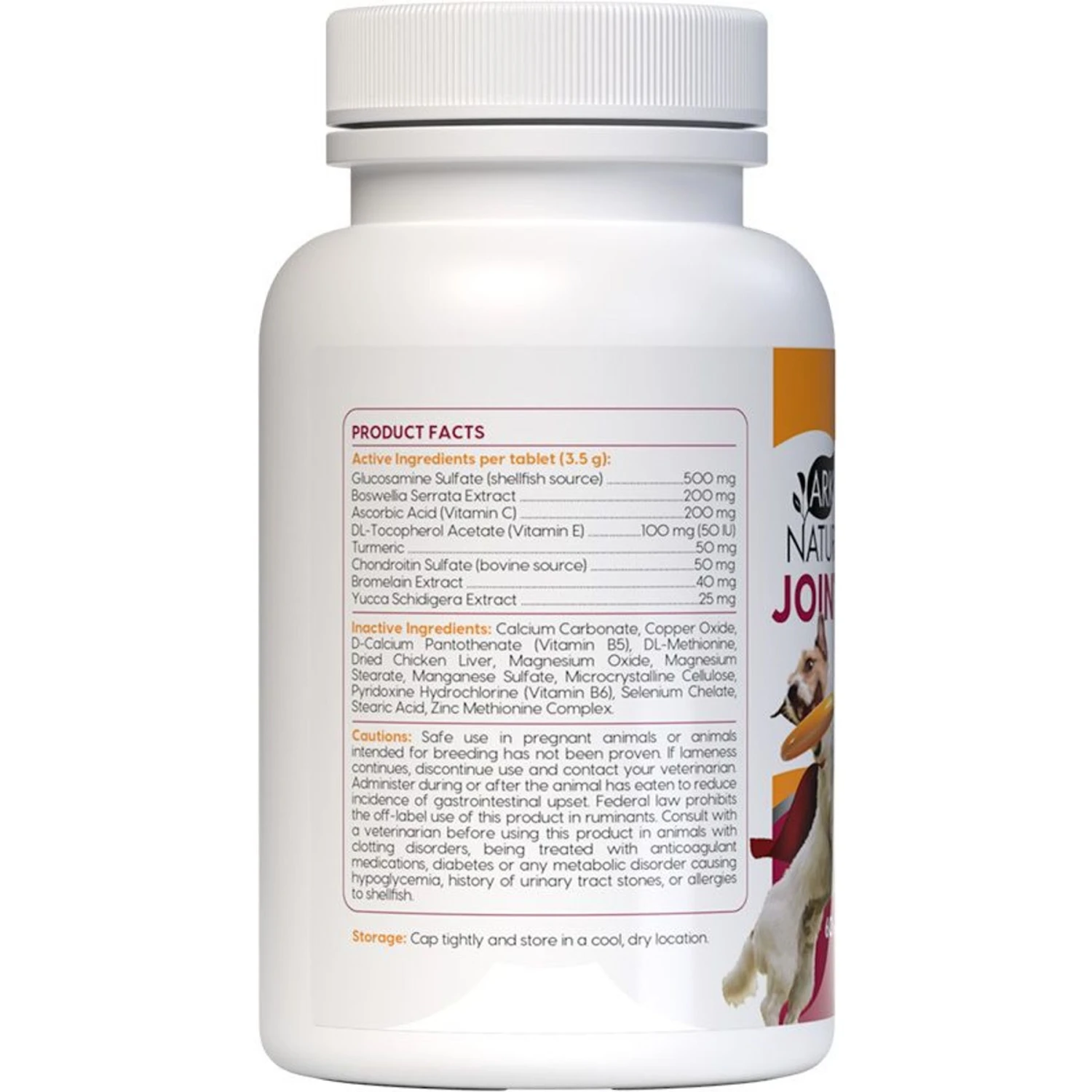 Ark Naturals Joint Rescue Super Strength Chewable Tablet Joint Supplement For Dogs 2 Ark Naturals Joint Rescue Super Strength Chewable Tablet Joint Supplement For Dogs - Image 2