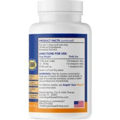 Angels' Eyes Natural Chicken Flavored Powder Tear Stain Supplement For Dogs & Cats -Pet Wellness 50497 PT2. AC SS1800 V1677262791