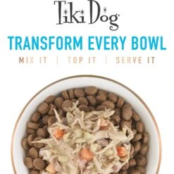 Tiki Dog Taste Of Spain! Grain-Free Chicken & Shrimp Paella Chunks In Gravy Canned Dog Food, 12-oz, Case Of 8 -Pet Wellness 505338 PT7. AC SS1800 V1648580792