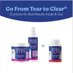 Angels' Eyes Natural Sweet Potato Flavored Powder Tear Stain Supplement For Dogs & Cats 12 Angels' Eyes Natural Sweet Potato Flavored Powder Tear Stain Supplement For Dogs & Cats -Pet Wellness 50544 PT5. AC SS1800 V1677268495
