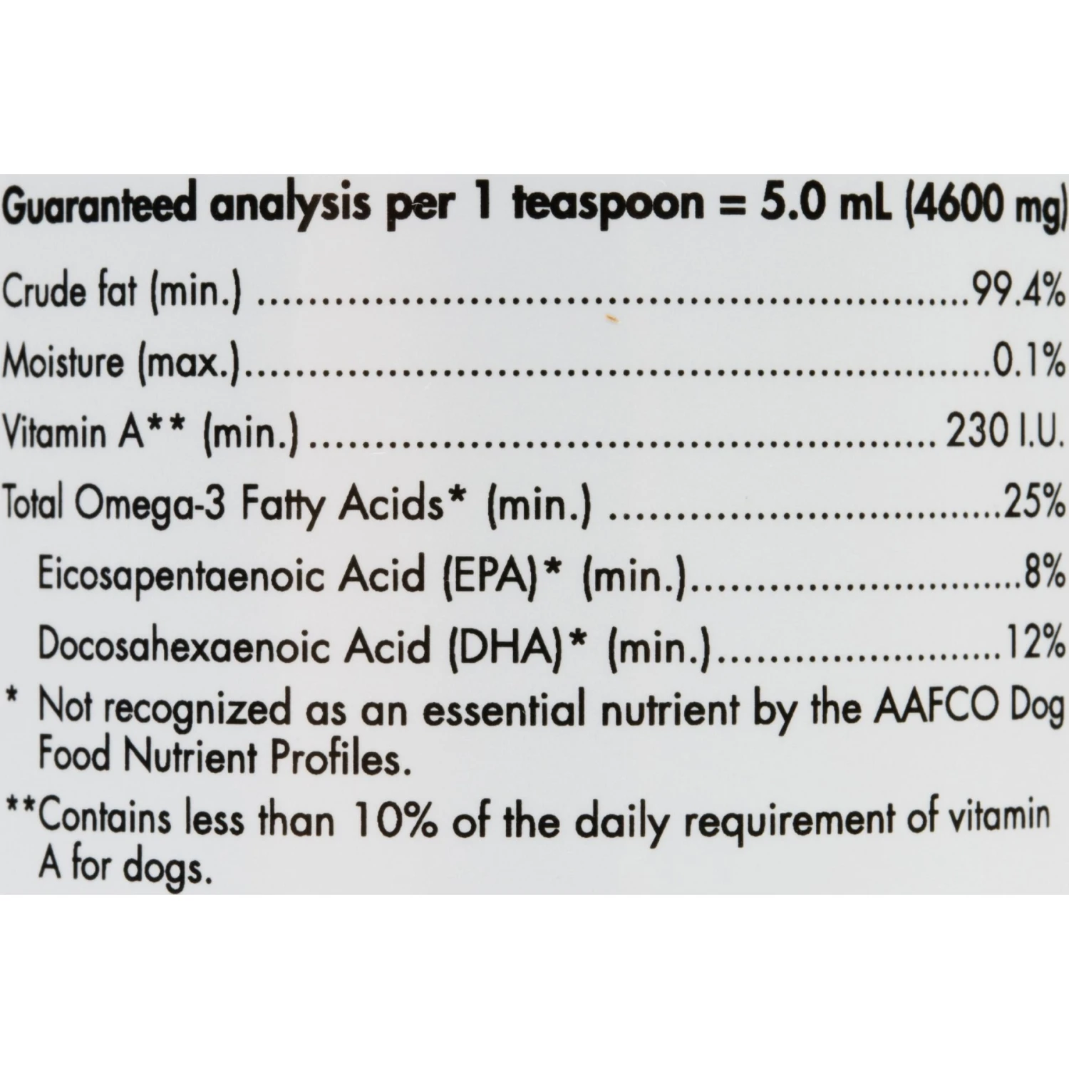 Nordic Naturals Pet Cod Liver Oil Liquid Skin & Coat Supplement For Medium & Large Dogs, 8-oz 4 Nordic Naturals Pet Cod Liver Oil Liquid Skin & Coat Supplement For Medium & Large Dogs, 8-oz - Image 4