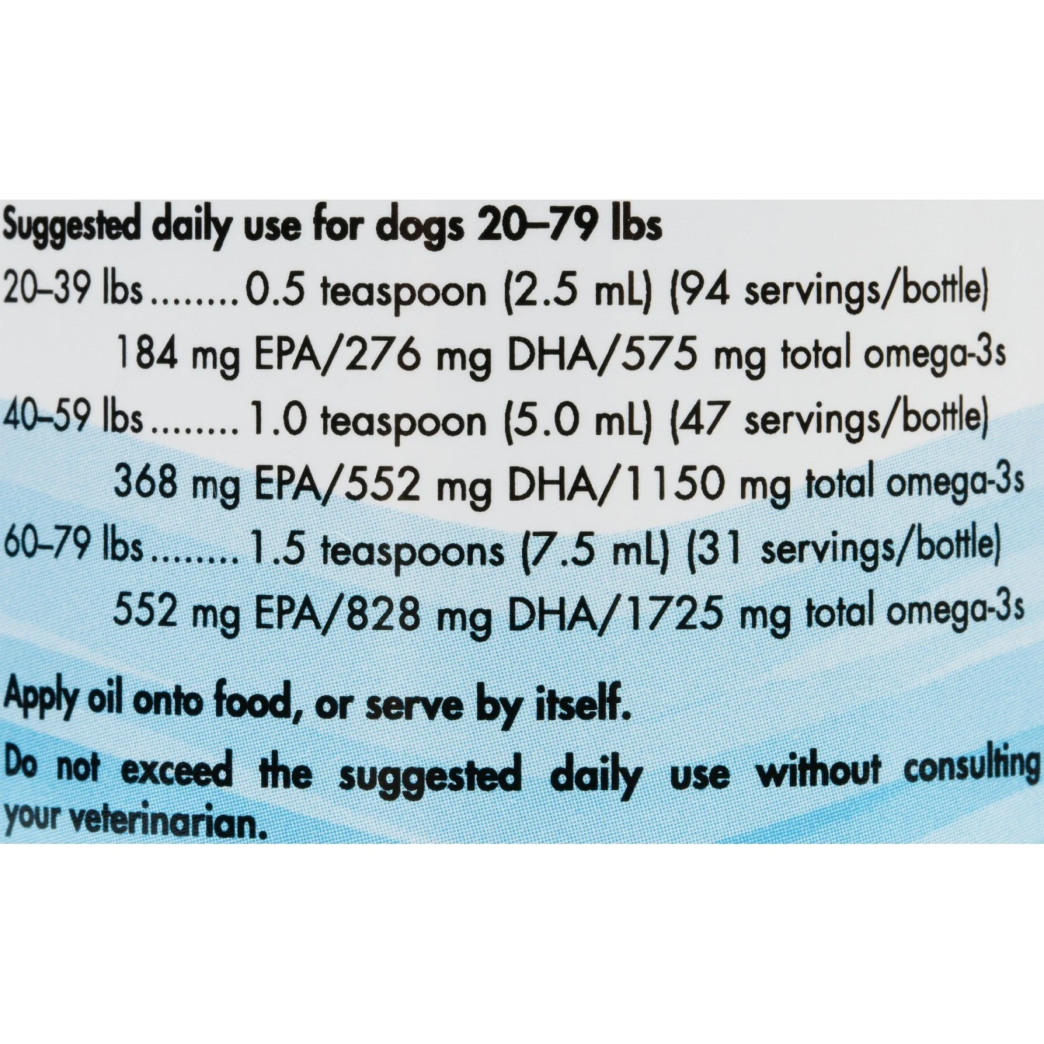 Nordic Naturals Pet Cod Liver Oil Liquid Skin & Coat Supplement For Medium & Large Dogs, 8-oz 5 Nordic Naturals Pet Cod Liver Oil Liquid Skin & Coat Supplement For Medium & Large Dogs, 8-oz - Image 5