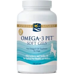 Nordic Naturals Omega-3 Pet Softgels Supplement For Dogs