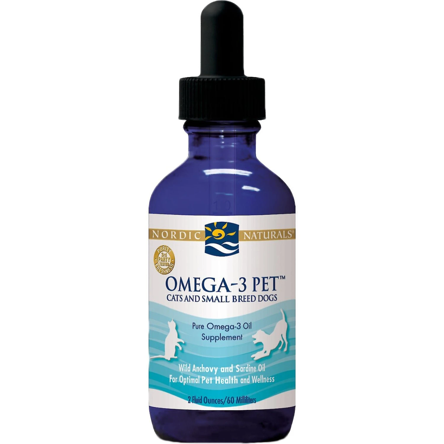 Nordic Naturals Omega-3 Pet Liquid Supplement For Cats & Small Dogs 1 Nordic Naturals Omega-3 Pet Liquid Supplement For Cats & Small Dogs