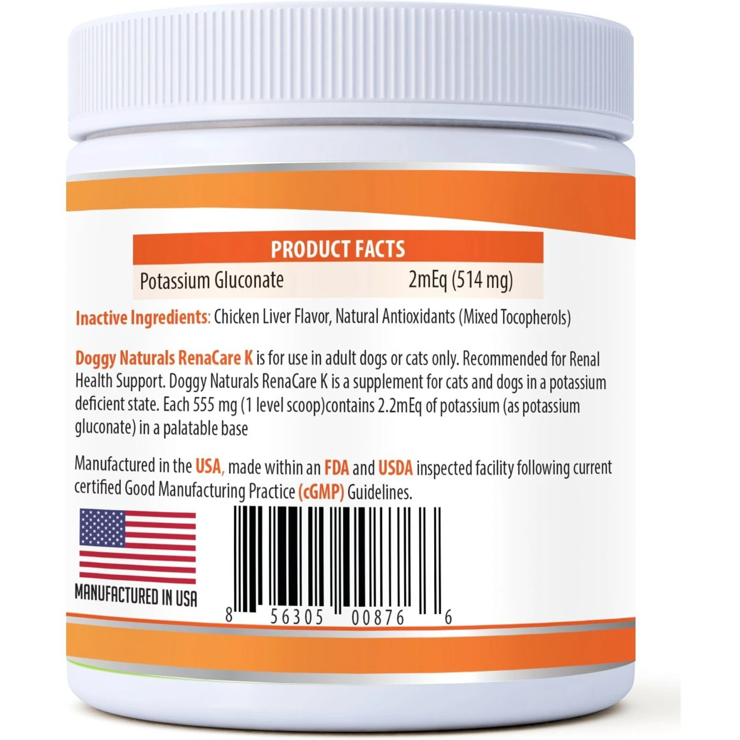 Pet Health Pharma RenaCare K Powder Kidney Cat & Dog Supplement, 4.2-oz 3 Pet Health Pharma RenaCare K Powder Kidney Cat & Dog Supplement, 4.2-oz - Image 3